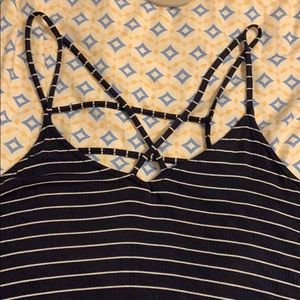 Hollister Striped Strappy Tank
